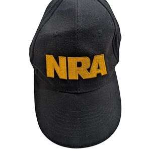 Black Cap with Gold Embroidery